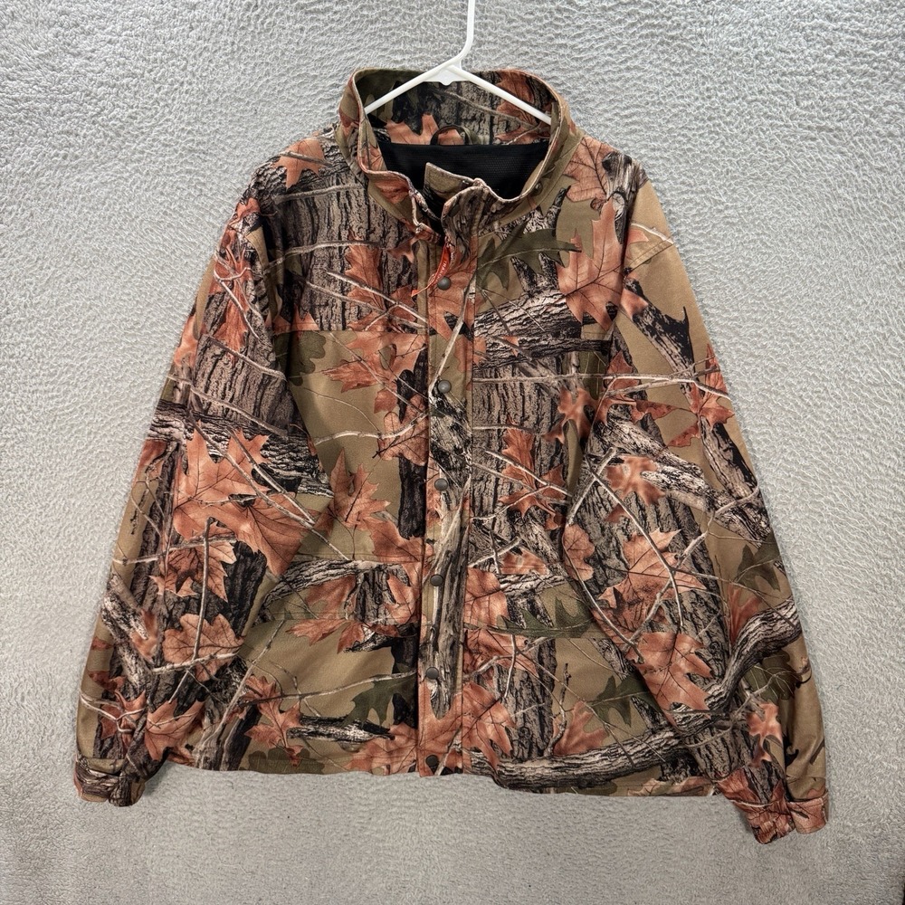 Trail Crest Jacket Adult Large Camouflage Highland Timber Camo Outdoors Mens